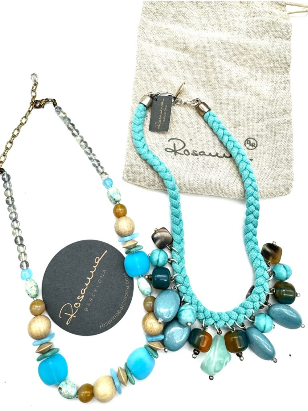 🩵Bundle of two Rosanna Barcelona necklaces🩵